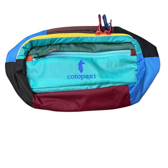 Cotopaxi Kapai 3L Hip Pack Belt Bag Multicolor Repurposed Fabric New NWT 04 - Picture 1 of 3